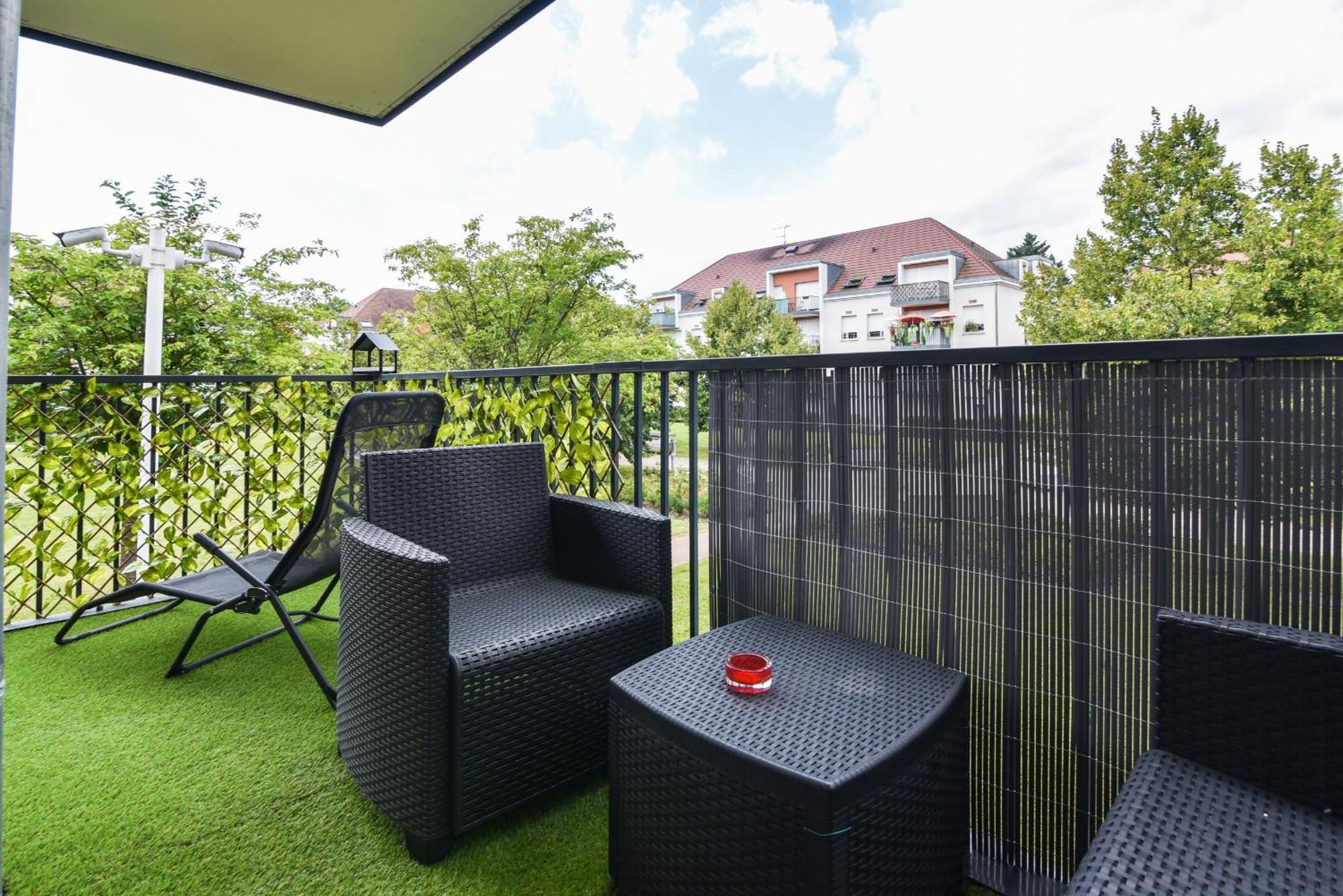 科尔马Le Chill&Chic Terrasse - Parking公寓 外观 照片